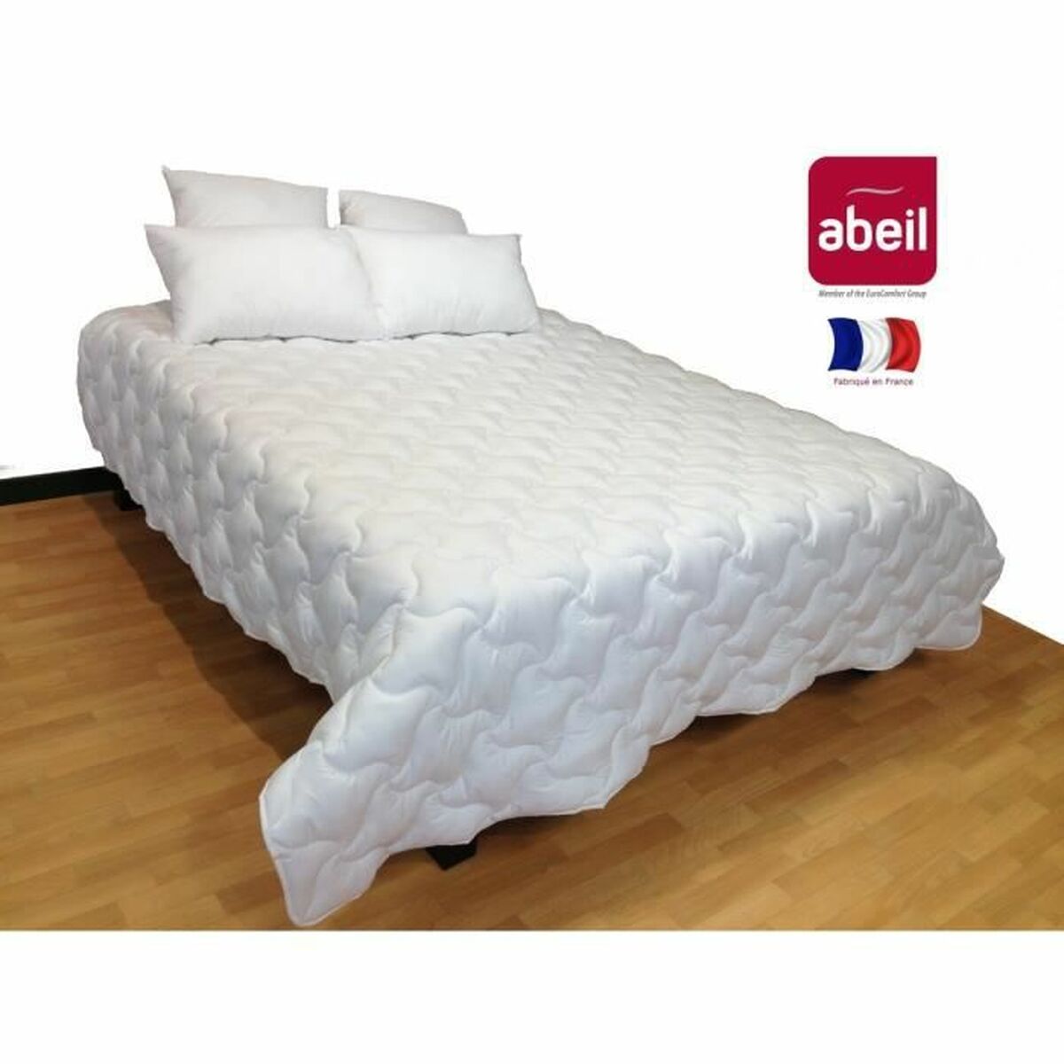 Ederdun Abeil Hvit 400 g /m² 240 x 260 cm
